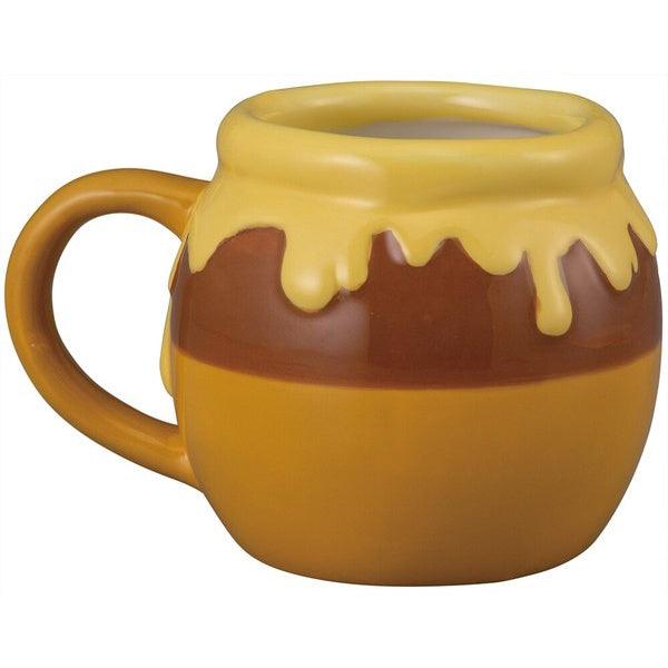 日本 sunart 迪士尼 小熊維尼 蜂蜜罐系列|陶瓷馬克杯 陶瓷茶壺 - 富士通販