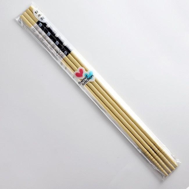 日本製 貓咪 木質長筷 料理筷|一組兩入 33cm - 富士通販