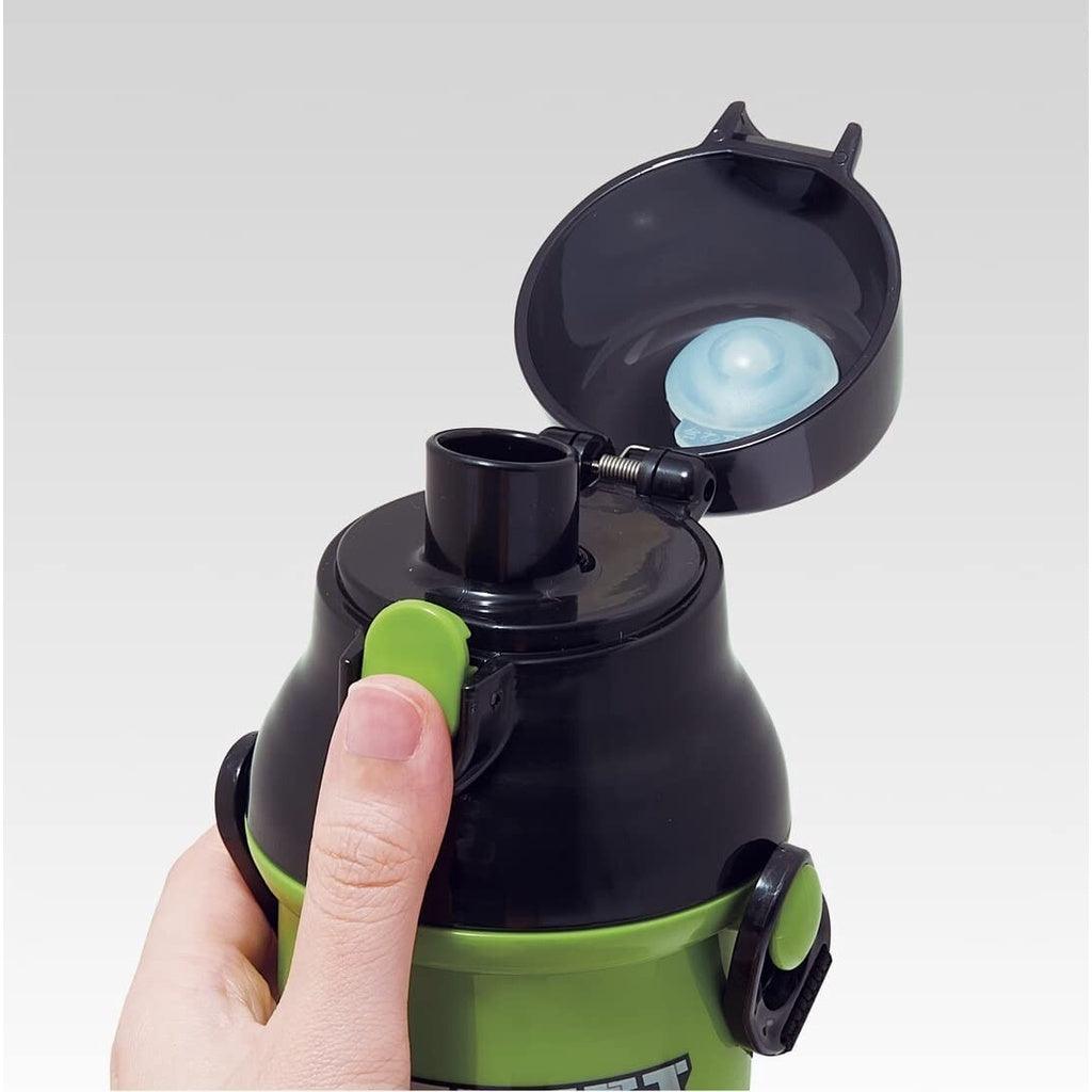 日本製 SKATER 麥塊兒童水壺|大容量 輕量 附背帶 - 富士通販