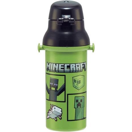 日本製 SKATER 麥塊兒童水壺|大容量 輕量 附背帶 - 富士通販