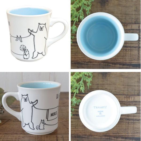 日本製 美濃燒 北極熊馬克杯|共三款 - 富士通販