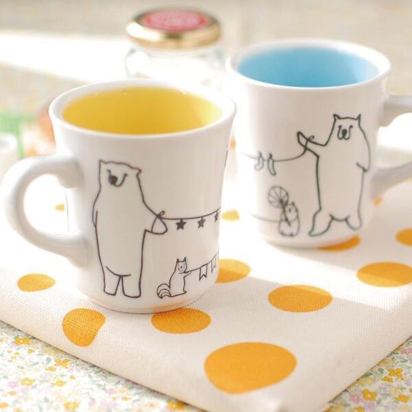 日本製 美濃燒 北極熊馬克杯|共三款 - 富士通販