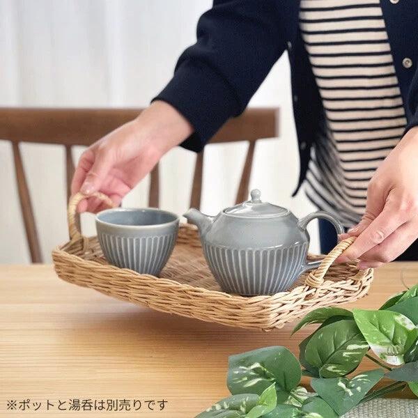 日本製 美濃燒 刻痕系列茶壺|共兩色 - 富士通販