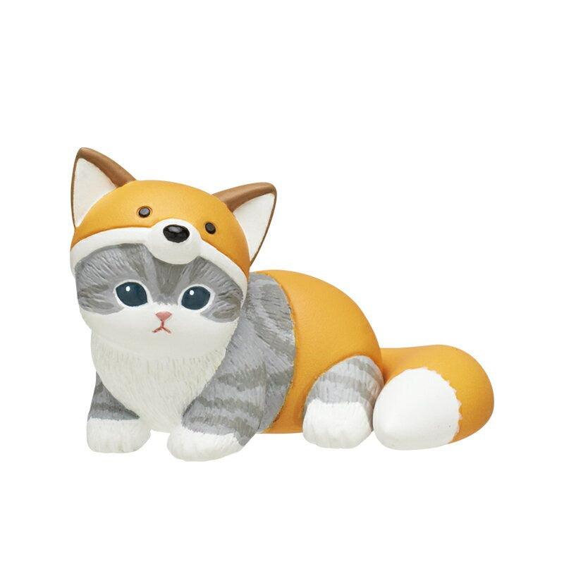 日本 貓福珊迪動物褲褲裝扮公仔 扭蛋|無尾熊 狐狸 粉紅兔 熊 小熊貓 - 富士通販