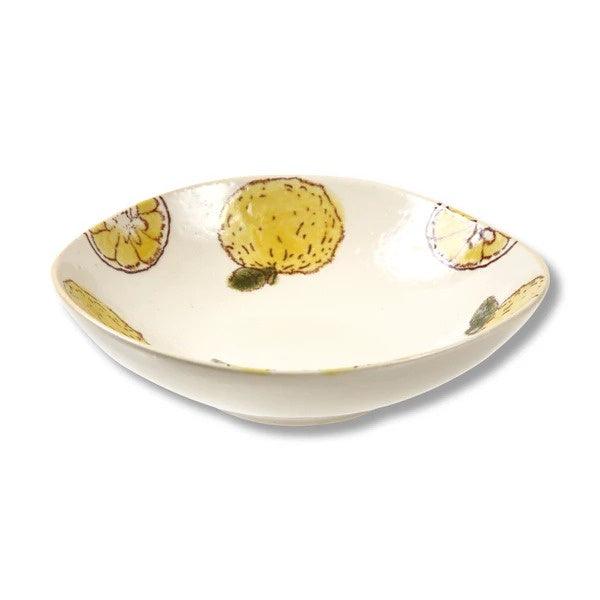 日本製 手繪 柚子 餐具系列 陶瓷碗 陶瓷盤|飯碗 水果盤 甜點盤 - 富士通販