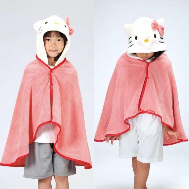 日本 Skater 兒童卡通連帽浴巾|日本熱銷 迪士尼 三麗鷗 - 富士通販