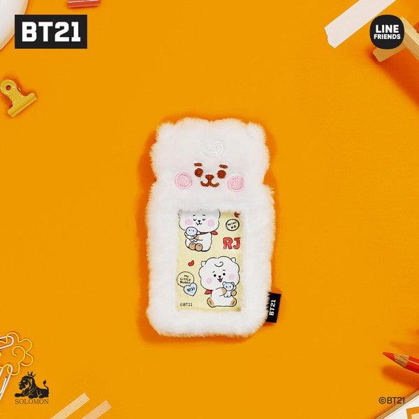 BT21 毛絨絨卡套|防彈少年 BTS 證件卡套 悠遊卡套 - 富士通販