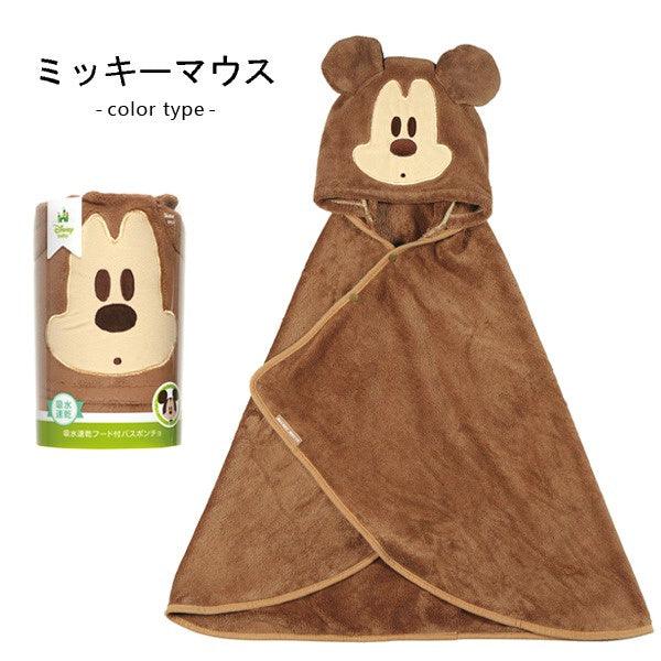 日本 Skater 兒童卡通連帽浴巾|日本熱銷 迪士尼 三麗鷗 - 富士通販