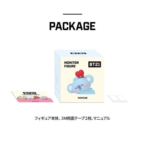 BT21 寶寶系列 電腦螢幕裝飾公仔|防彈少年團 BTS 汽車裝飾 蛋糕裝飾 - 富士通販