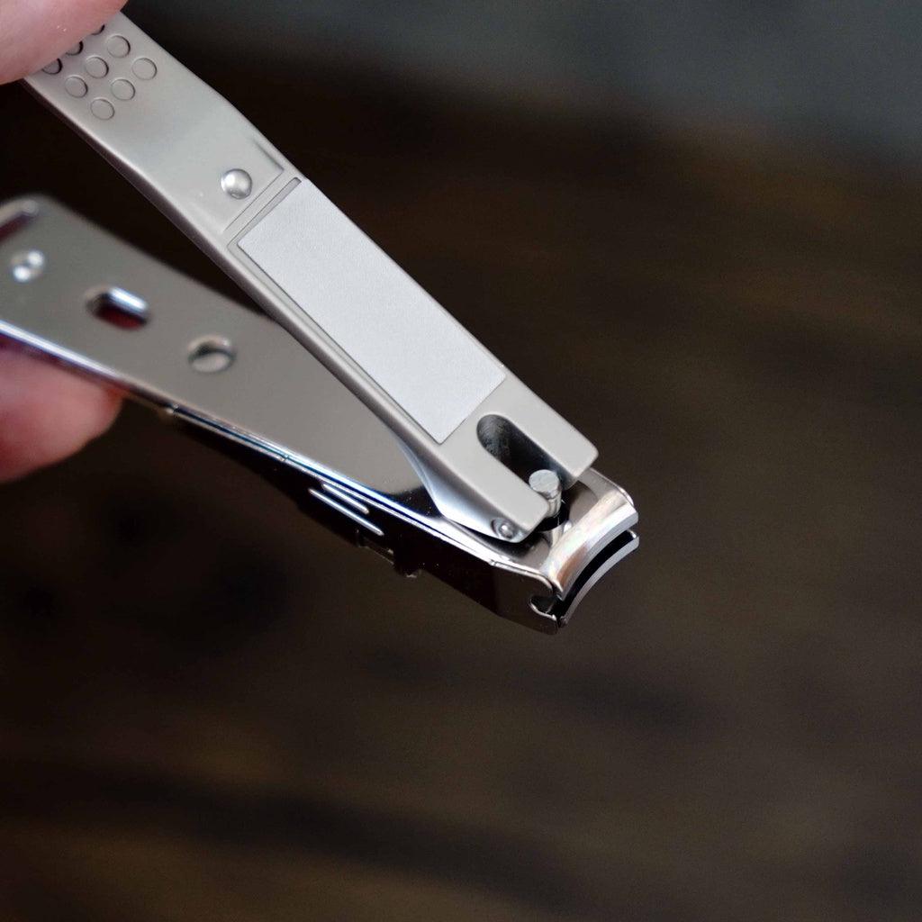 日本製 匠の技 不鏽鋼指甲剪|寬刃 集屑 防飛濺 - 富士通販