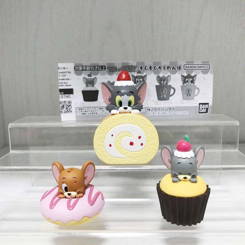 日本 湯姆貓與傑利鼠 嚼嚼躲貓貓公仔|扭蛋 轉蛋 蛋糕裝飾 - 富士通販