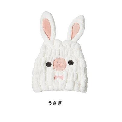 日本 Skater 兒童絨毛乾髮帽|吸水速乾 柔軟親膚 - 富士通販