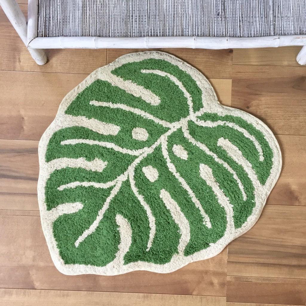 日本 TOMO 龜背芋地墊|居家綠化 植栽擺飾 - 富士通販