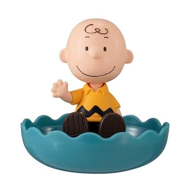 日本 BANDAI 史努比 扭蛋 飾品收納盒 全四種|史努比 歐拉夫 糊塗塌客 查理布朗 - 富士通販