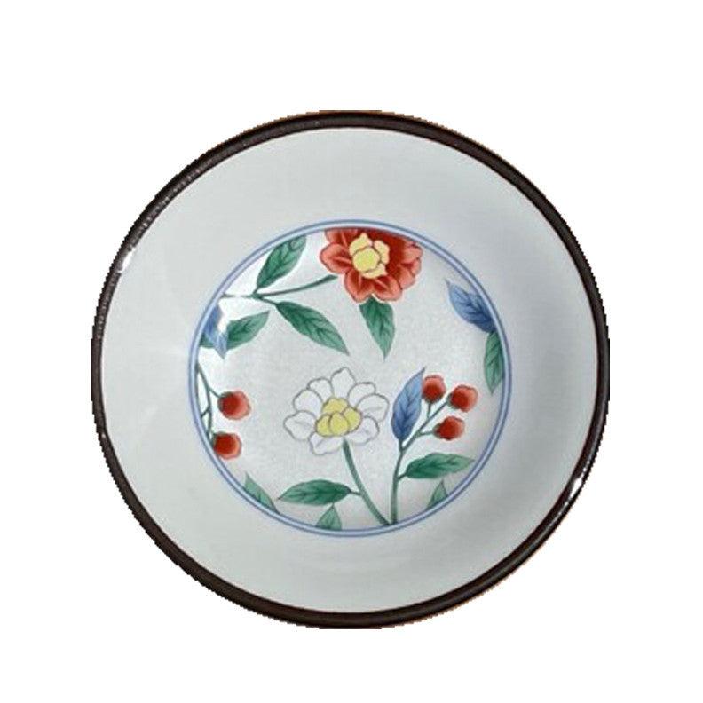 日本製 吾山窯 錦 丸邊 小碟|共五款 - 富士通販