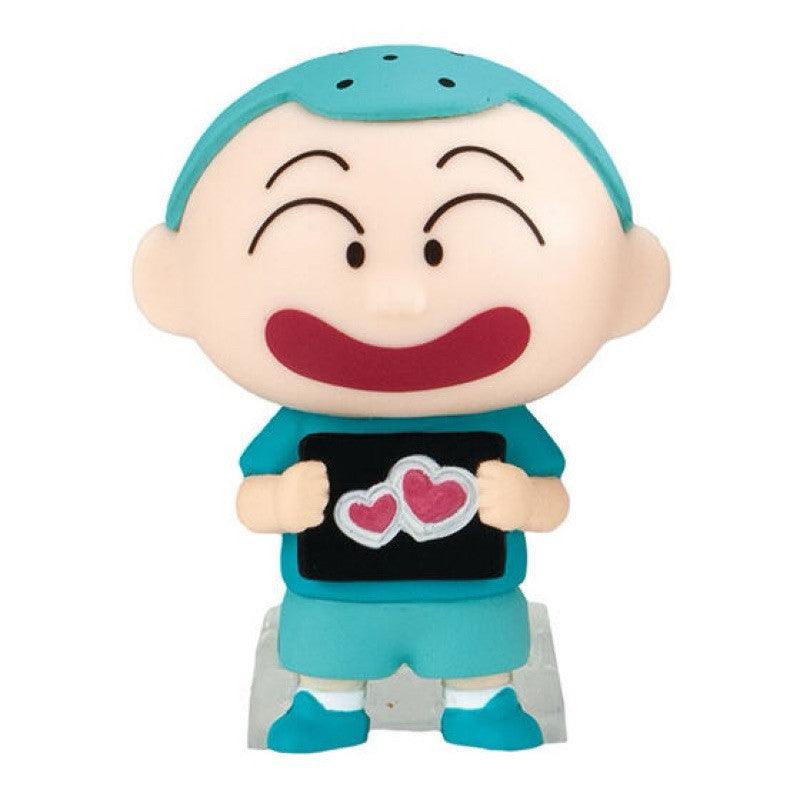 日本 BANDAI 萬代 蠟筆小新 扭蛋 應援公仔 全五種|蠟筆小新 阿呆 風間 妮妮 - 富士通販