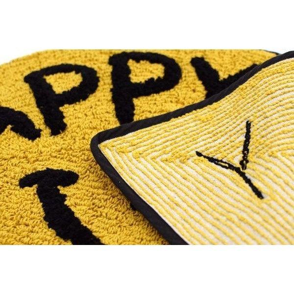 日本 TOMO 半圓笑臉地墊|廚房地墊 浴廁地墊 玄關地墊 - 富士通販