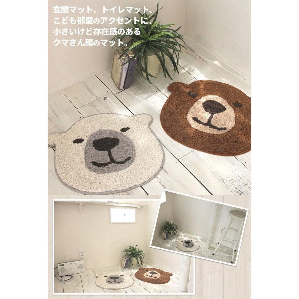 日本 Tomo 北極熊地墊|棕熊 白熊 - 富士通販