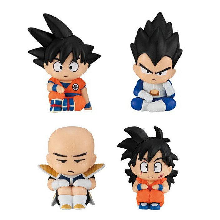 日本 萬代 等待中七龍珠 扭蛋 |孫悟空 貝吉塔 克林 飲茶 - 富士通販