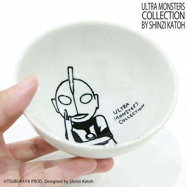 日本製 ULTRAMAN 奧特曼 造型陶瓷餐具|餐碗 橢圓盤 - 富士通販