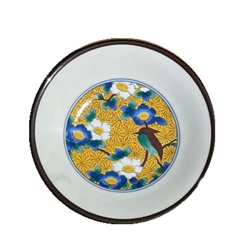 日本製 吾山窯 錦 丸邊 小碟|共五款 - 富士通販