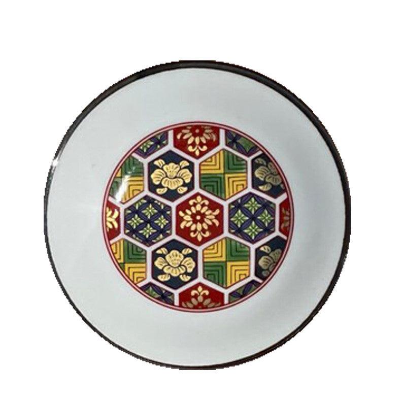 日本製 吾山窯 錦 丸邊 小碟|共五款 - 富士通販