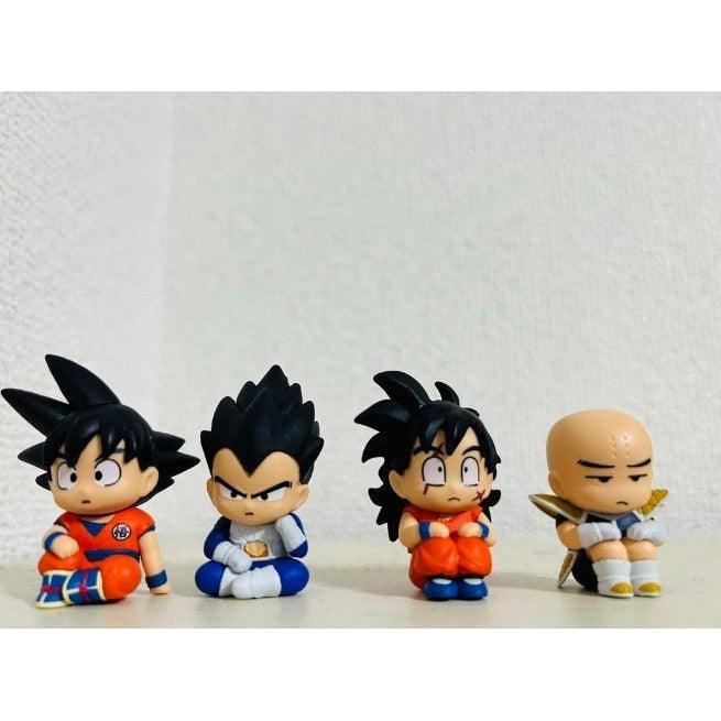 日本 萬代 等待中七龍珠 扭蛋 |孫悟空 貝吉塔 克林 飲茶 - 富士通販