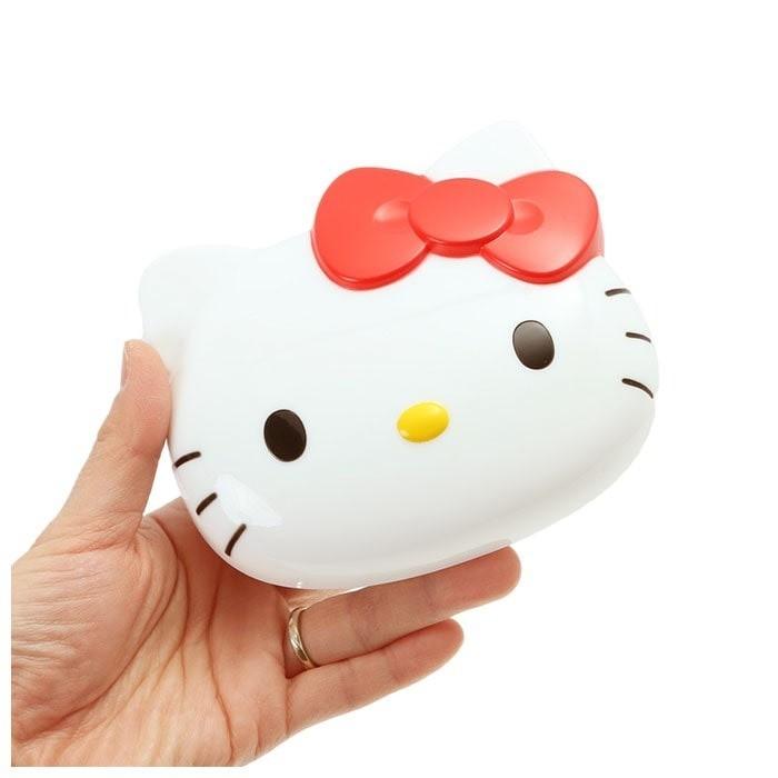 日本 Skater 三麗鷗 HelloKitty 分隔點心盒 附束帶 - 富士通販