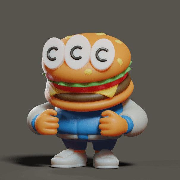 SUKOTA DINER軟膠公仔|漢堡 薯條 奶昔 熱狗 冰淇淋 扭蛋 - 富士通販