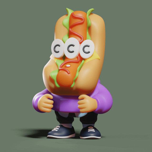 SUKOTA DINER軟膠公仔|漢堡 薯條 奶昔 熱狗 冰淇淋 扭蛋 - 富士通販