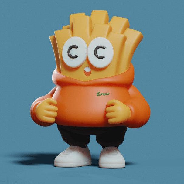 SUKOTA DINER軟膠公仔|漢堡 薯條 奶昔 熱狗 冰淇淋 扭蛋 - 富士通販