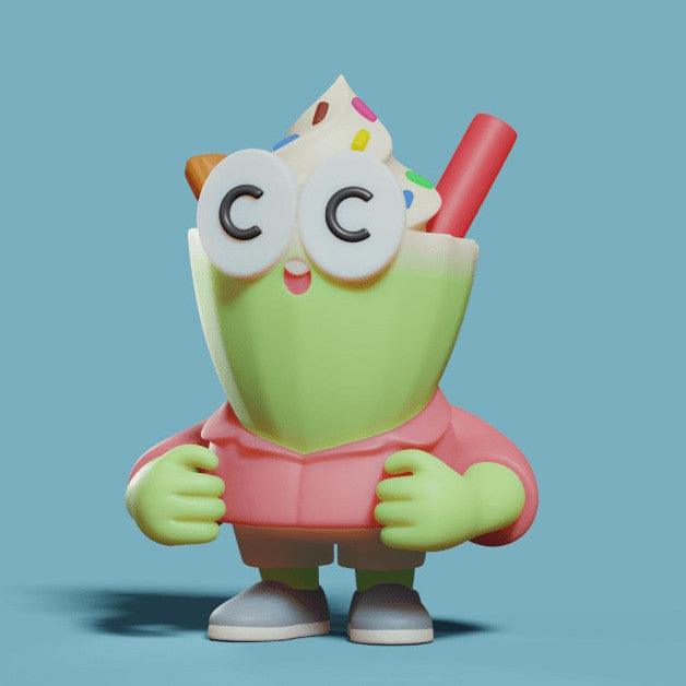 SUKOTA DINER軟膠公仔|漢堡 薯條 奶昔 熱狗 冰淇淋 扭蛋 - 富士通販