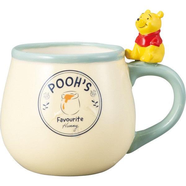 日本 sunart 迪士尼 小熊維尼 蘋果系列|陶瓷茶壺 馬克杯 對杯 - 富士通販