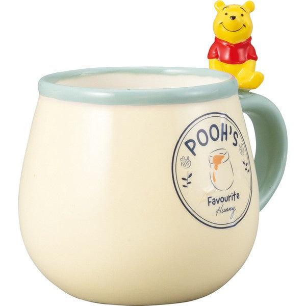 日本 sunart 迪士尼 小熊維尼 蘋果系列|陶瓷茶壺 馬克杯 對杯 - 富士通販