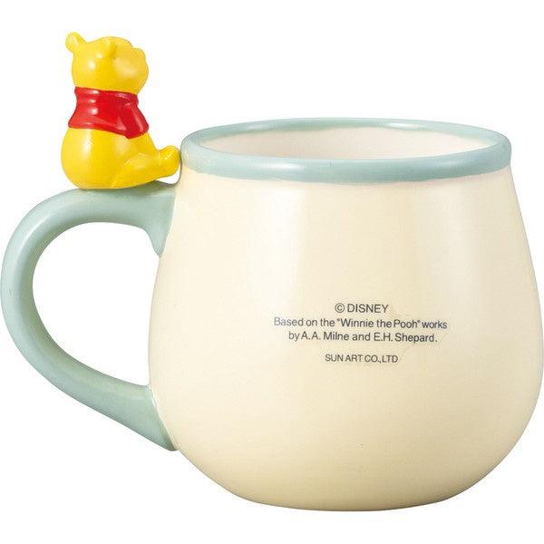 日本 sunart 迪士尼 小熊維尼 蘋果系列|陶瓷茶壺 馬克杯 對杯 - 富士通販