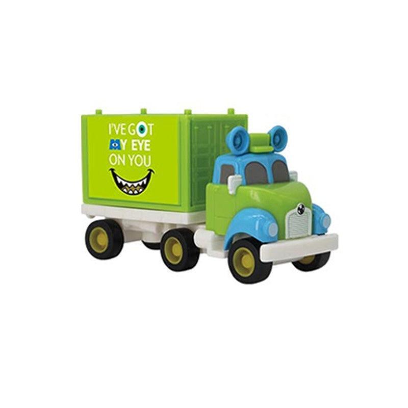 日本 T-ARTS 迪士尼100週年夢幻大卡車 扭蛋|米奇 米妮 三眼怪 大眼仔 毛怪 維尼 - 富士通販