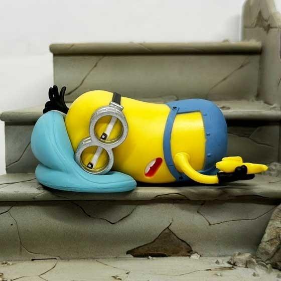 日本 T-ARTS 小小兵放鬆公仔 扭蛋|BOB 史都華 凱文 - 富士通販