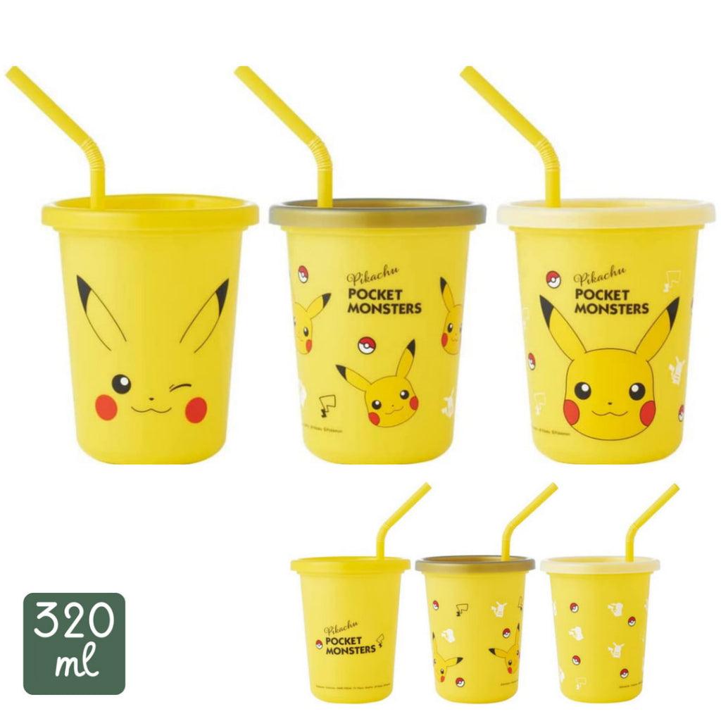 卡通環保吸管杯(三入一組)│ 薯條 恐龍 史努比 寶可夢 龍貓 - 富士通販