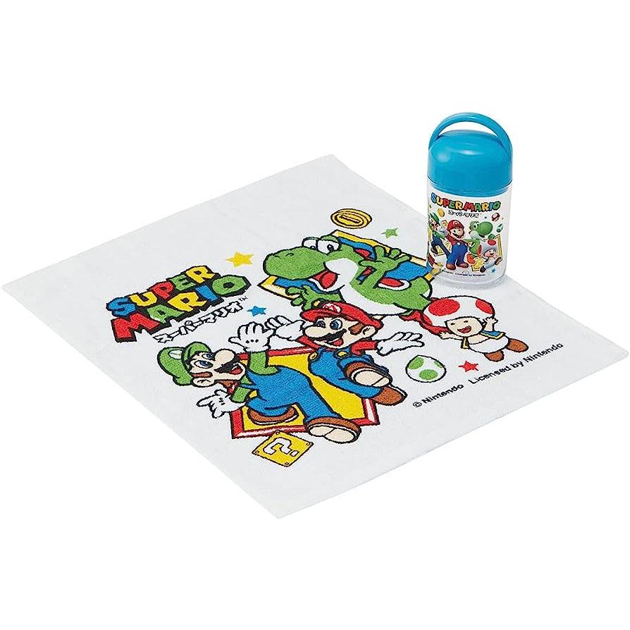 多款人氣卡通造型圖案 龍貓小梅|漢堡|閃電麥坤小方巾附收納罐-三款可選 - 富士通販