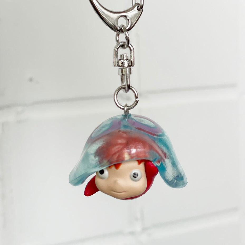 日本 吉卜力 鑰匙圈 吊飾|卡西法 波妞 天空之城機器人 - 富士通販