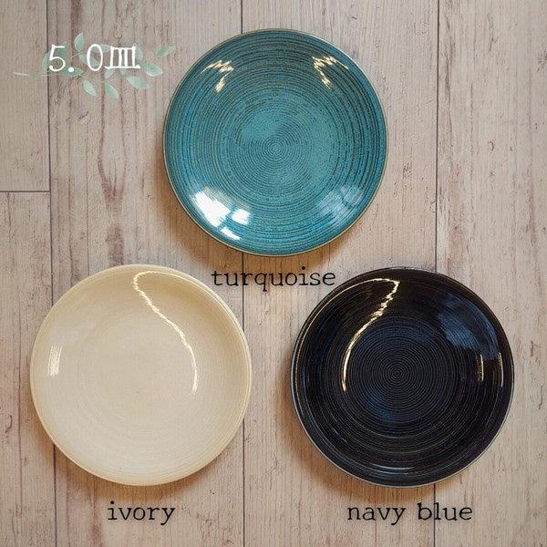 日本製 美濃燒 Uzu 漩渦 輕量陶瓷餐具|陶瓷碗 水果盤 蛋糕盤 - 富士通販