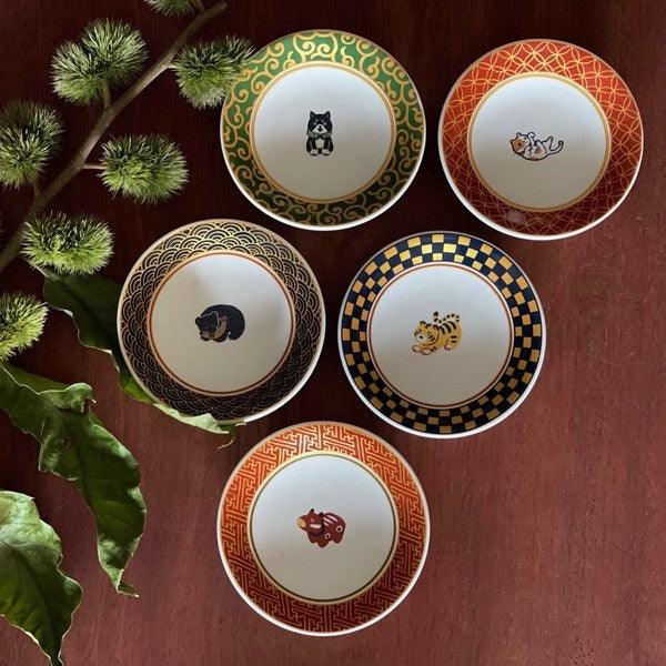 吾山窯 x Kanek Miho 聯名 福久長壽小碟|共五款 - 富士通販