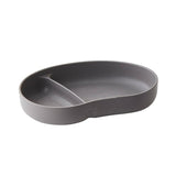 日本製 SUCSUC 抗菌竹纖維豆形分隔盤 | 嬰幼兒餐盤 分隔盤 兒童分隔盤 耐摔 露營餐盤