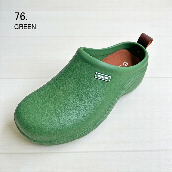 日本 SUTSAT jou-eva防水拖鞋 | 穆勒鞋 包頭鞋 懶人鞋 便鞋 工作鞋 廚師鞋