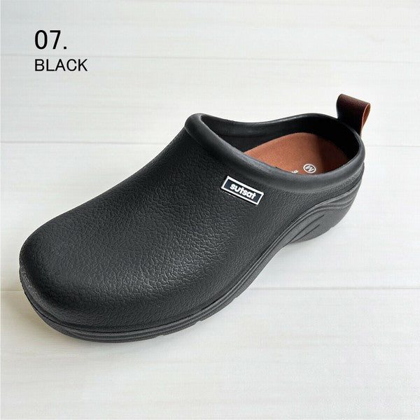 日本 SUTSAT jou-eva防水拖鞋 | 穆勒鞋 包頭鞋 懶人鞋 便鞋 工作鞋 廚師鞋