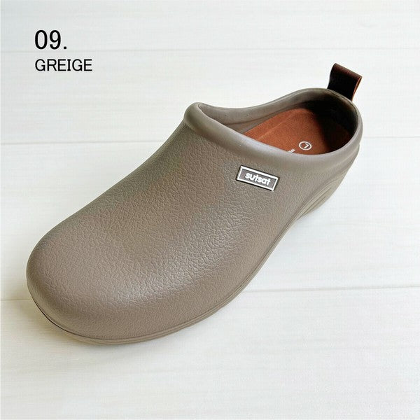 日本 SUTSAT jou-eva防水拖鞋 | 穆勒鞋 包頭鞋 懶人鞋 便鞋 工作鞋 廚師鞋