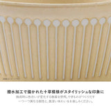 日本製 美濃燒 Albee 線條十草多用碗 13cm | 沙拉碗 深碗 麥片碗 優格碗 甜點碗 日本製碗