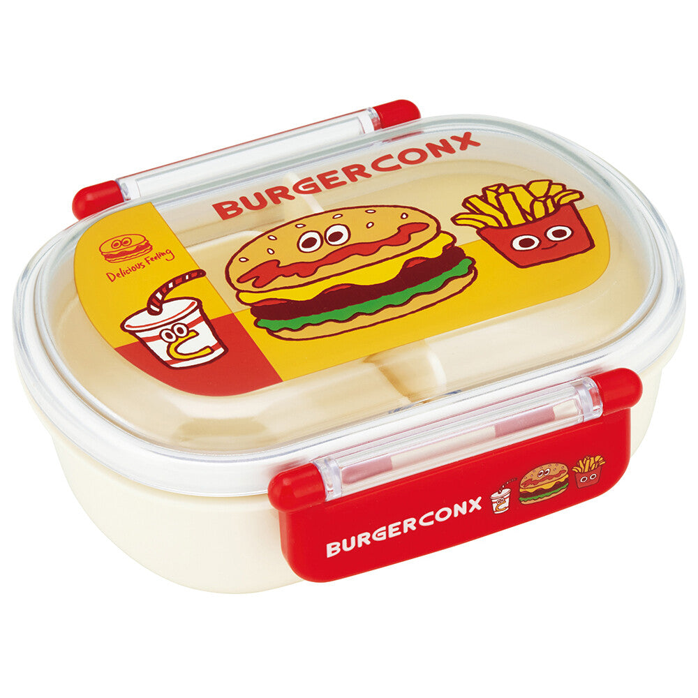 Burger Conx 可微波午餐便當盒｜多容量可選 漢堡/薯條
