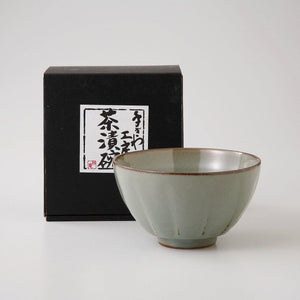 日本製美濃燒茶漬飯碗/湯碗-12.4x 7.3公分 - 富士通販