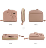 日本 LIZDAYS 大象造型風琴零錢卡包 10層卡夾｜防盜 可愛零錢包 零錢包 卡夾零錢包 風琴包